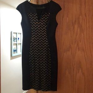 Beautiful Little Black Dress with Gold